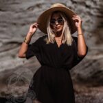 Kombinezon muślinowy Olesio czarny