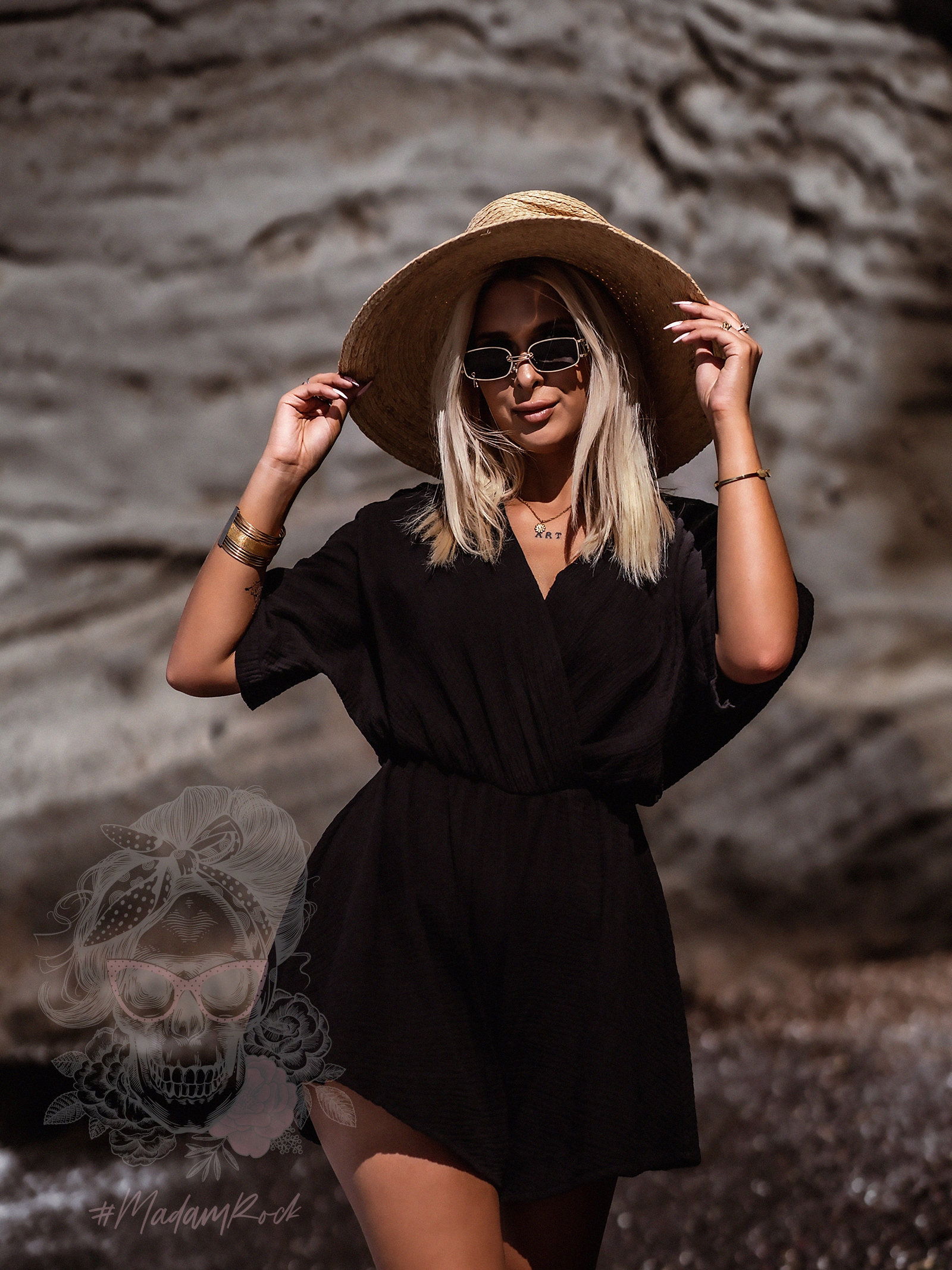 Kombinezon muślinowy Olesio czarny Kombinezon muślinowy Olesio czarny