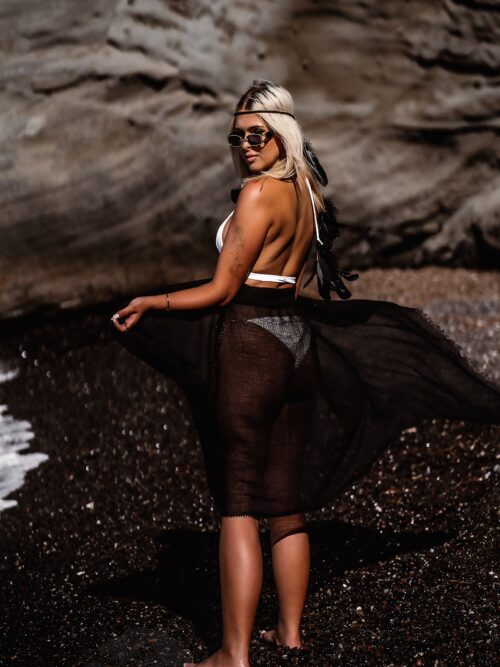 Chusta wakacyjna Soole czarna