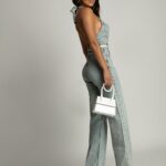 Kombinezon jeansowy Emerk niebieski