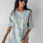 Sukienka oversize/T-shirt Gamb Ola Voga szara