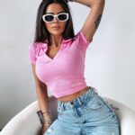 Bluzka COLLY OLAVOGA różowa