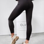 Legginsy modelujące LARS OLAVOGA czarne