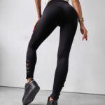 Legginsy elastyczne MOTION OLAVOGA czarne