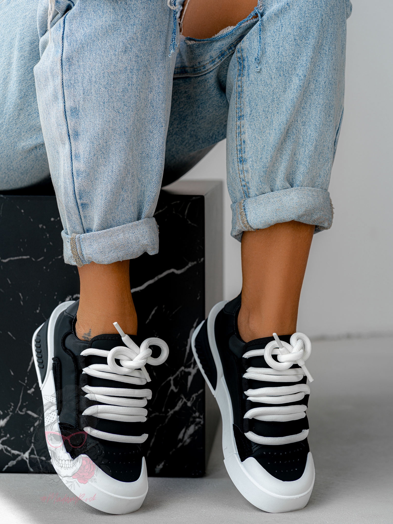 Buty sportowe Madam Dupllo czarne