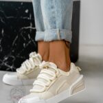 Buty sportowe Madam Dupllo beżowe