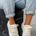 Buty sportowe Madam Dupllo beżowe