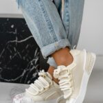 Buty sportowe Madam Dupllo beżowe