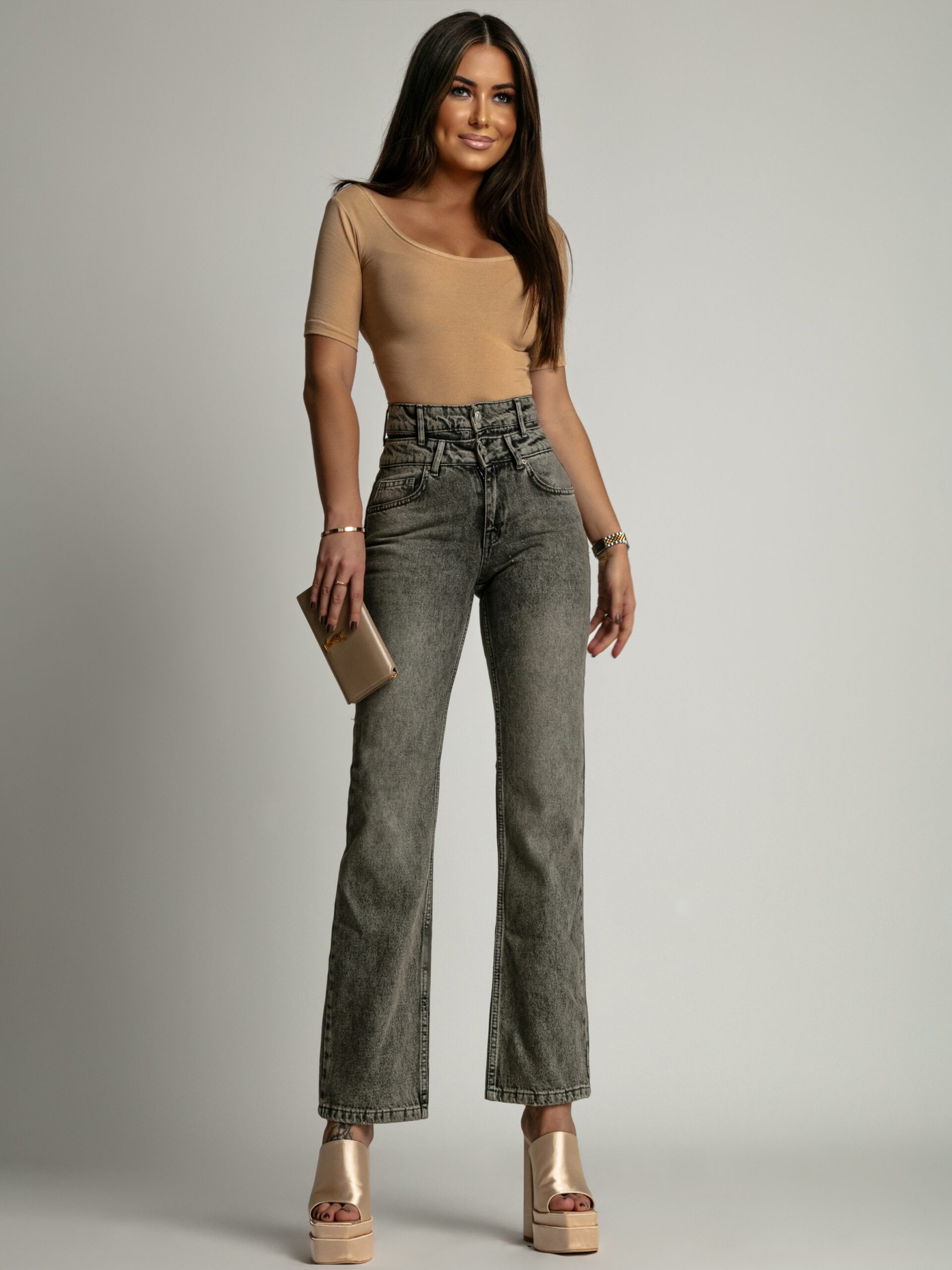 Body bawełniane Wono beż