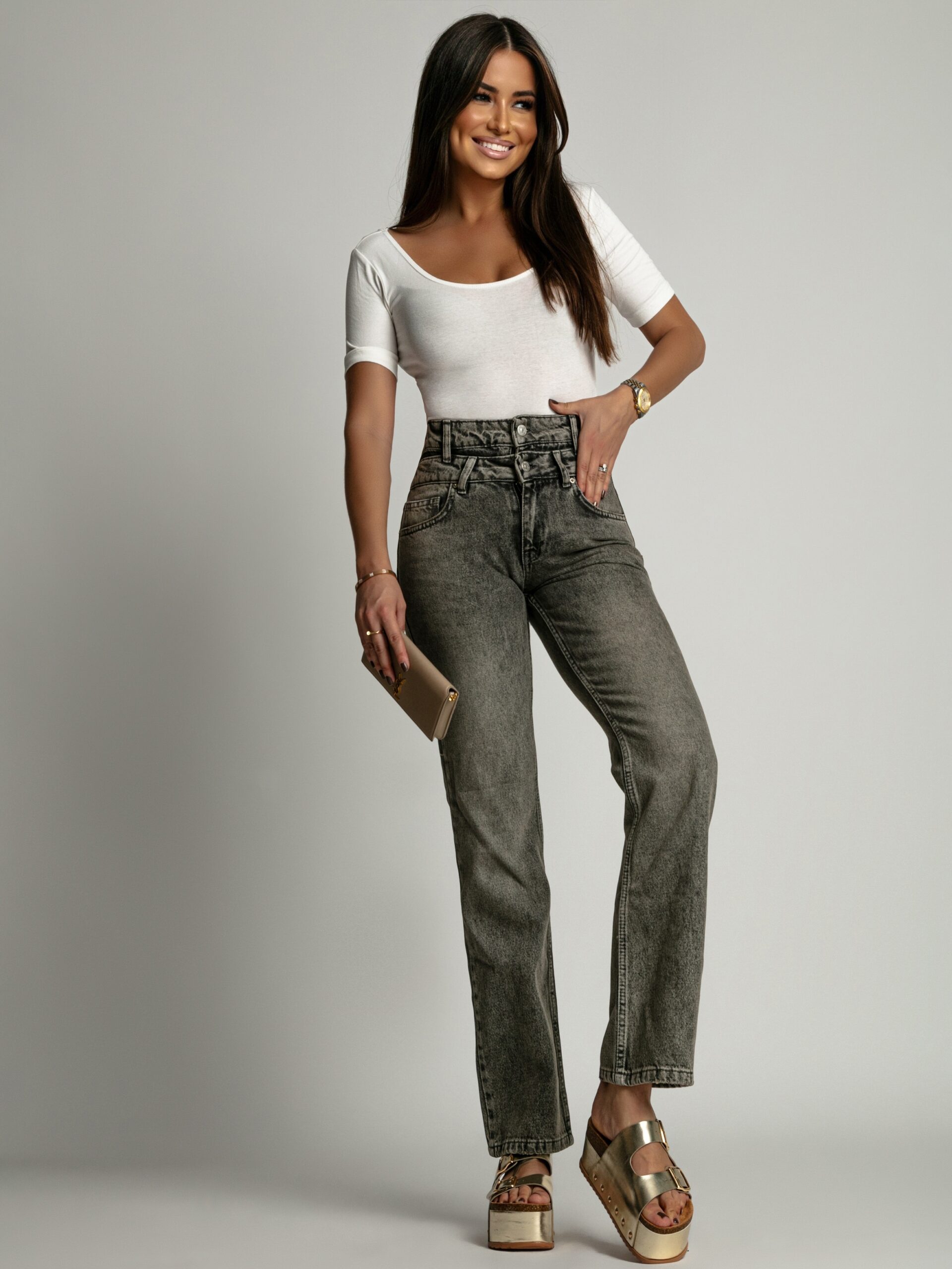 Body bawełniane Wono ecru