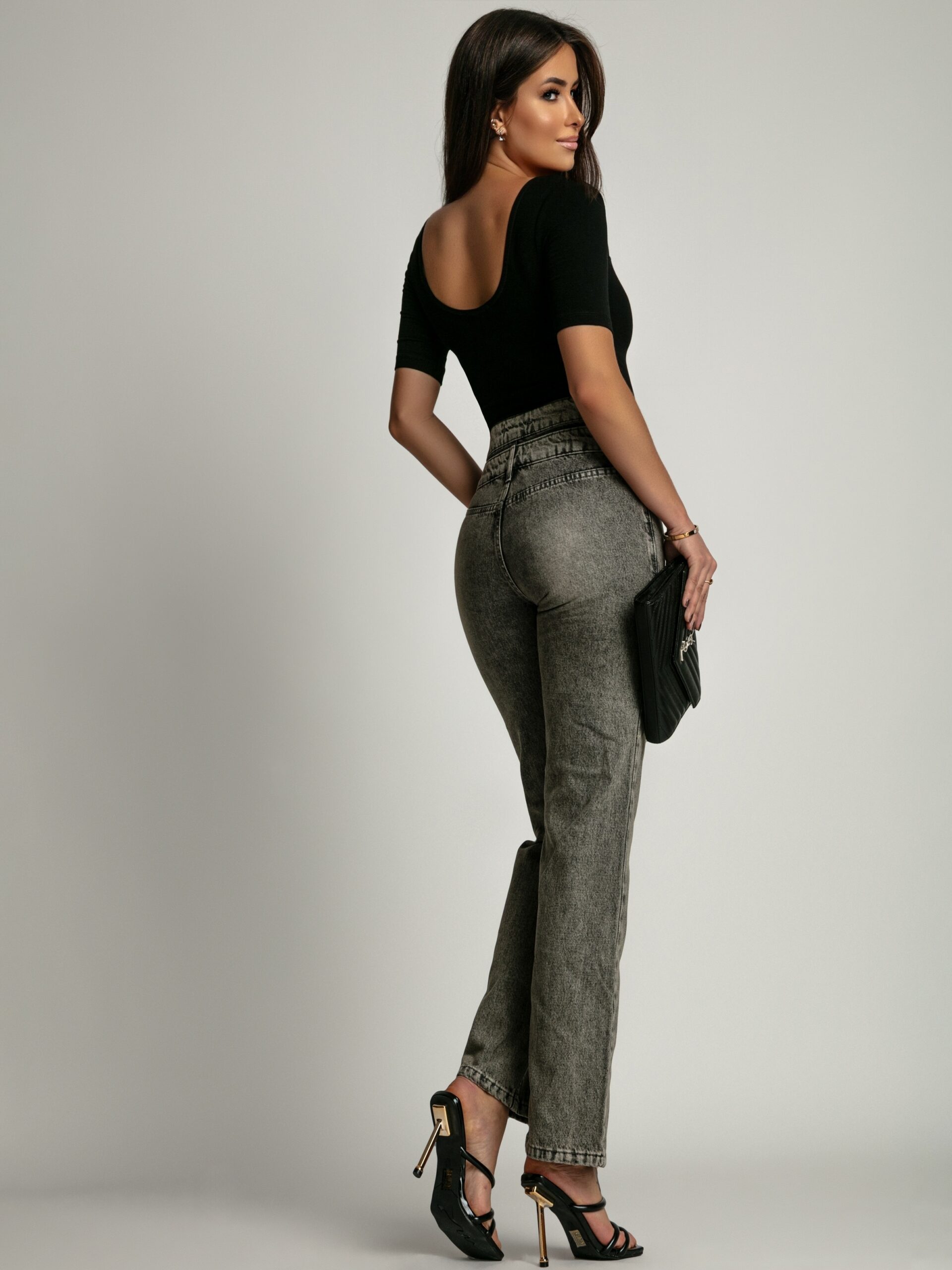 Body bawełniane Wono czarne