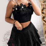 Spódniczko-spodenki Faliss czarne