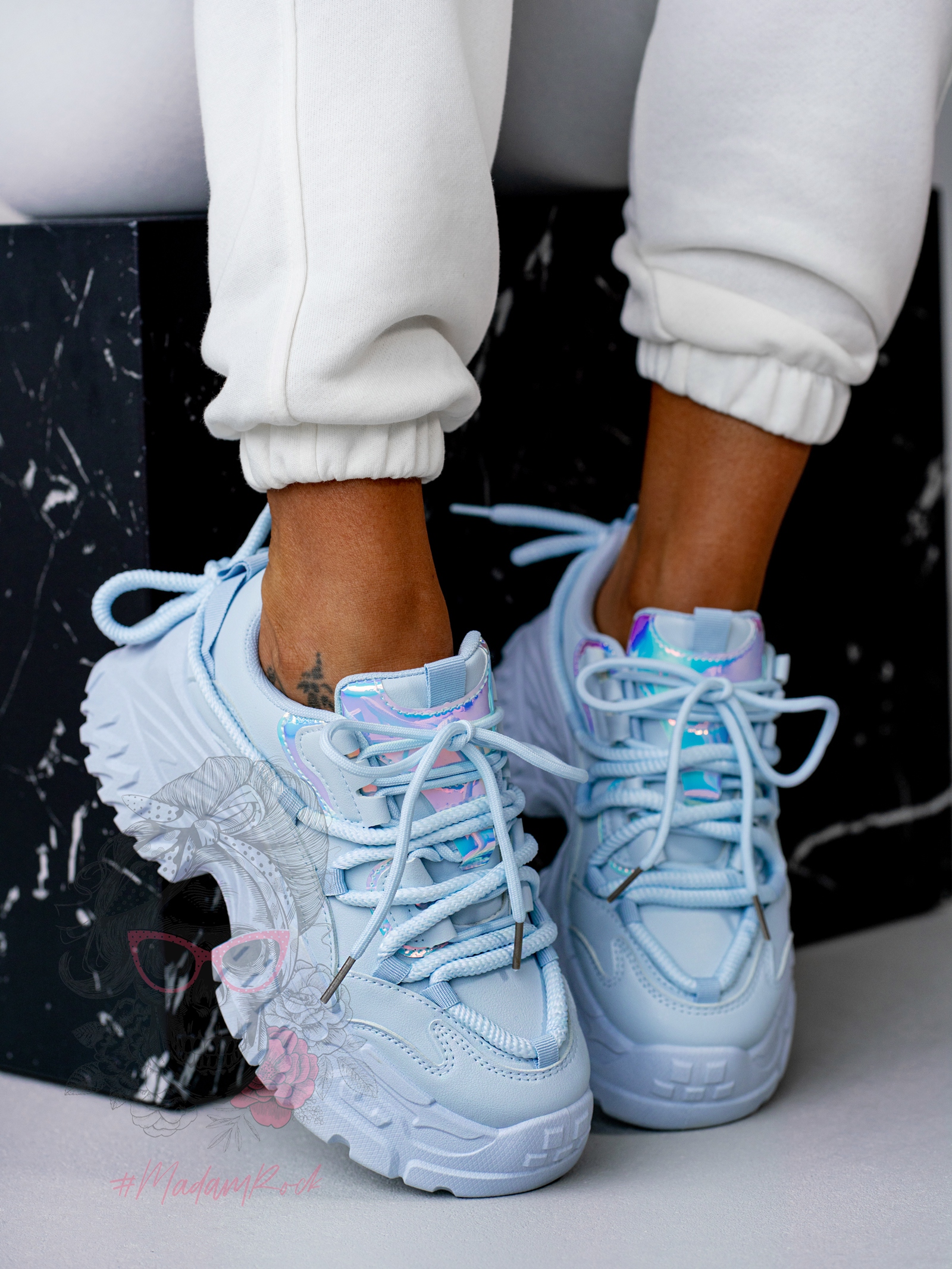 Buty Madam Katayo baby blue