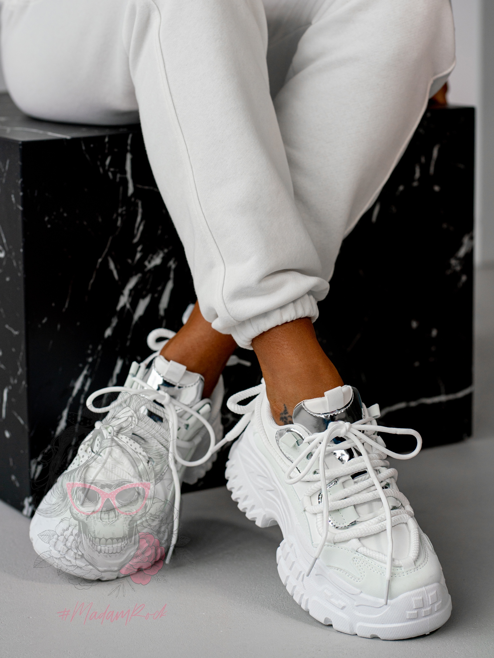 Buty Madam Katayo białe Buty Madam Katayo białe