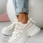 Buty Madam Katayo beżowe