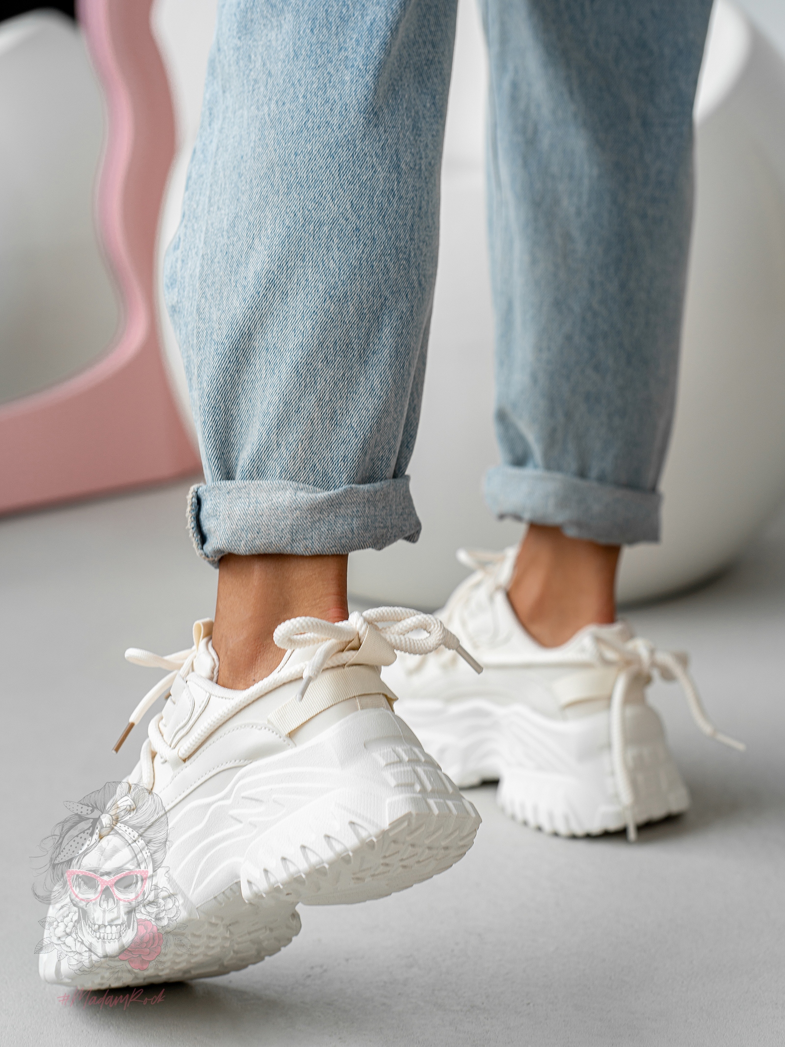 Buty Madam Katayo beżowe