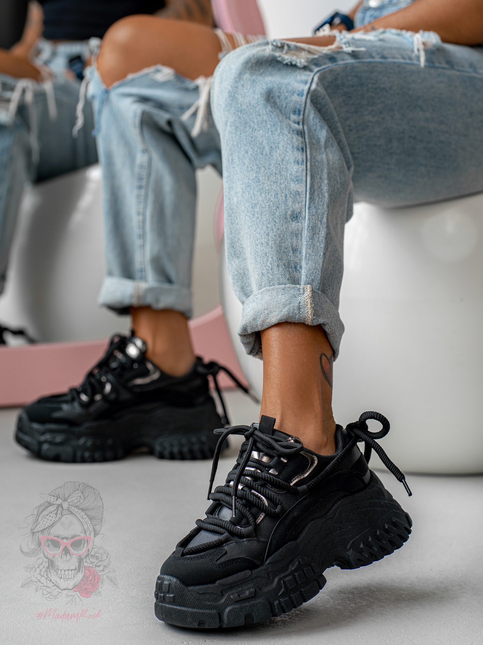 Buty Madam Katayo czarne