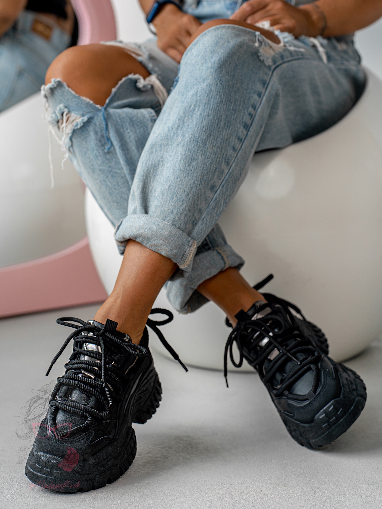 Buty Madam Katayo czarne