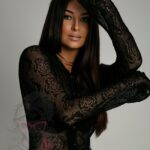 Bluzka z koronki Mildies czarna