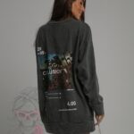 Bluza dekatyzowana Collusion szara