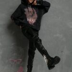 Bluza dekatyzowana MC Deragona czarna