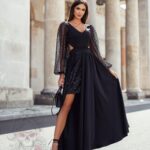 Sukienka maxi NB SALLIA czarna