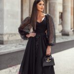 Sukienka maxi NB SALLIA czarna