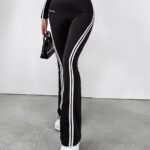 Legginsy z lampasem CINTO OLAVOGA czarne