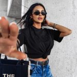 T-shirt na krótki rękaw SWIFT OLAVOGA czarny