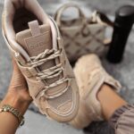 Buty sportowe damskie ICONIC OLAVOGA beżowe