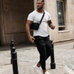 Spodnie sportowe dresy męskie PHASE OLAVOGA czarne