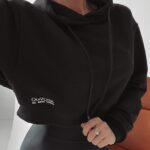 Bluza z kapturem LYRA OLAVOGA czarna