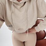 Bluza z kapturem LYRA OLAVOGA beżowa