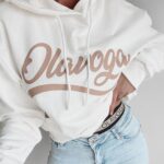 Bluza z kapturem INGA OLAVOGA ecru