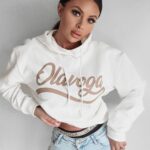 Bluza z kapturem INGA OLAVOGA ecru