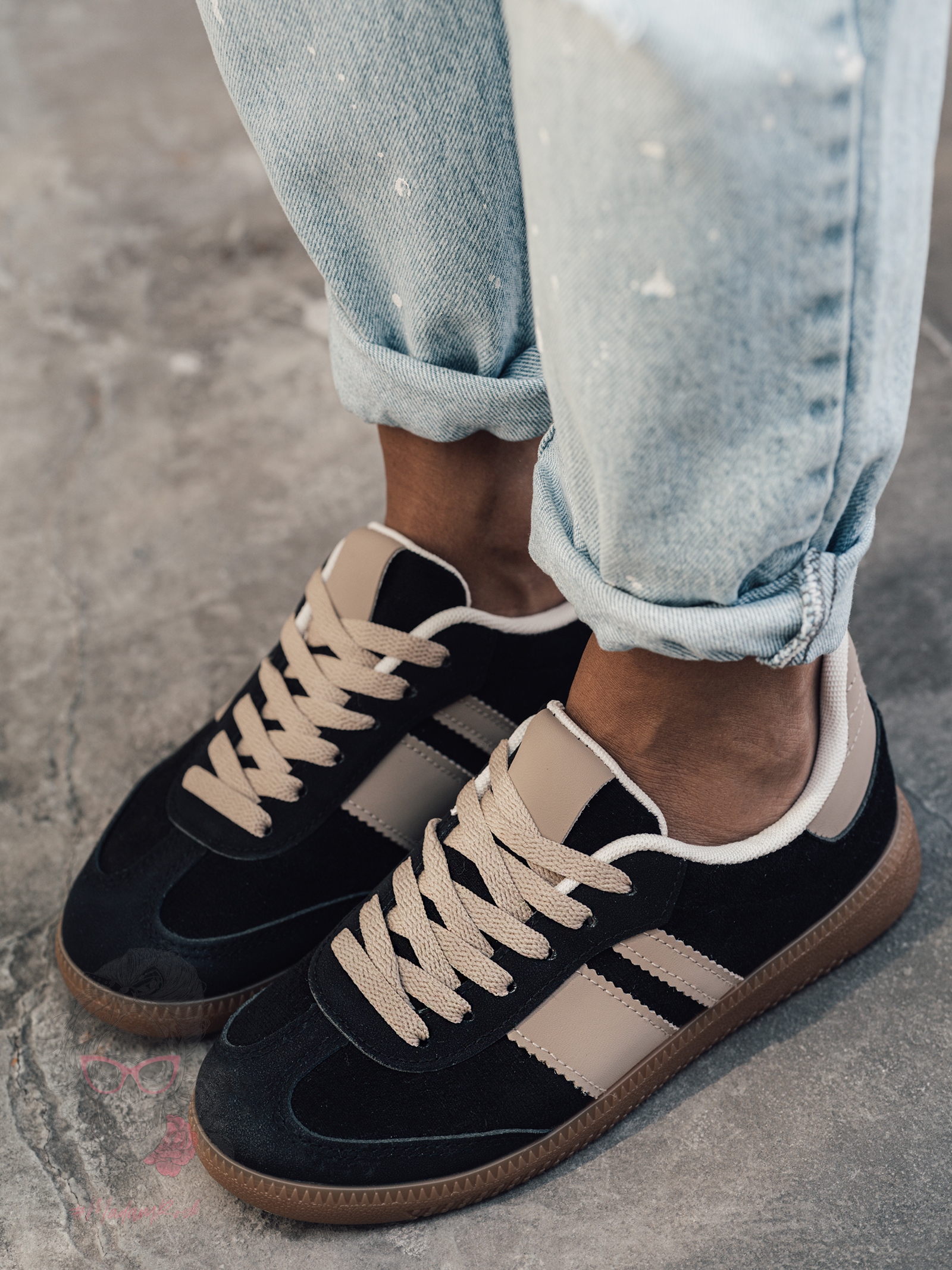 Buty sportowe Madam Gizze czarne