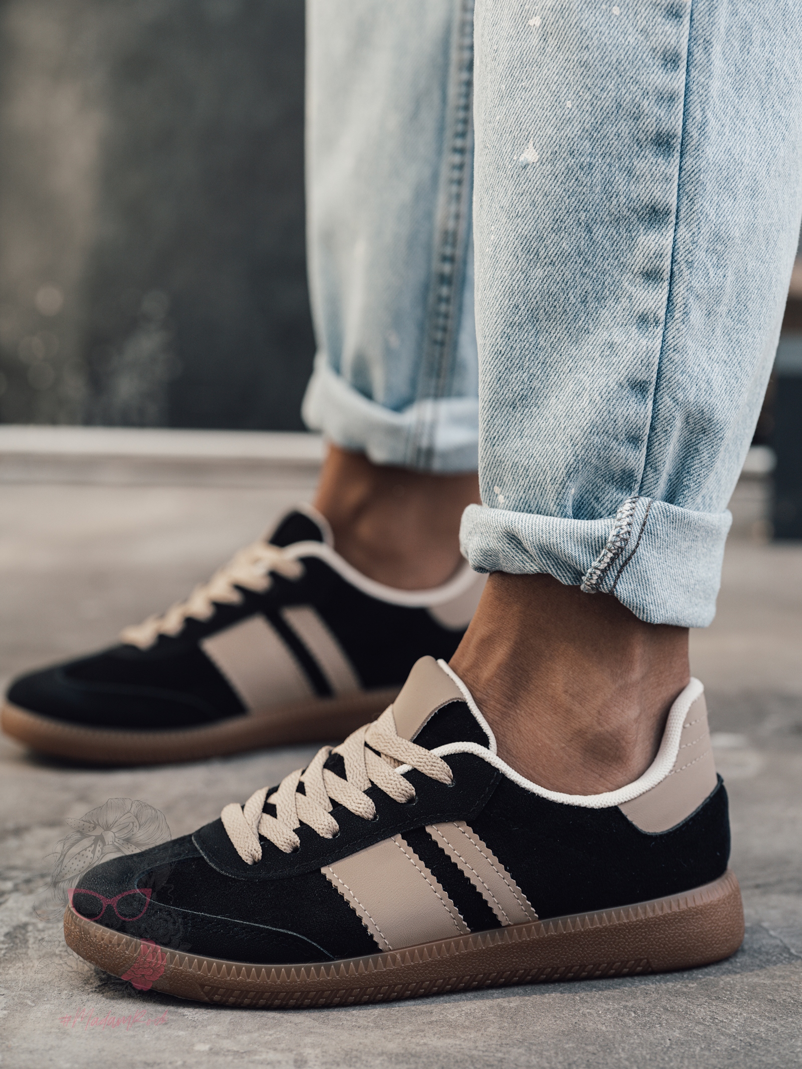 Buty sportowe Madam Gizze czarne