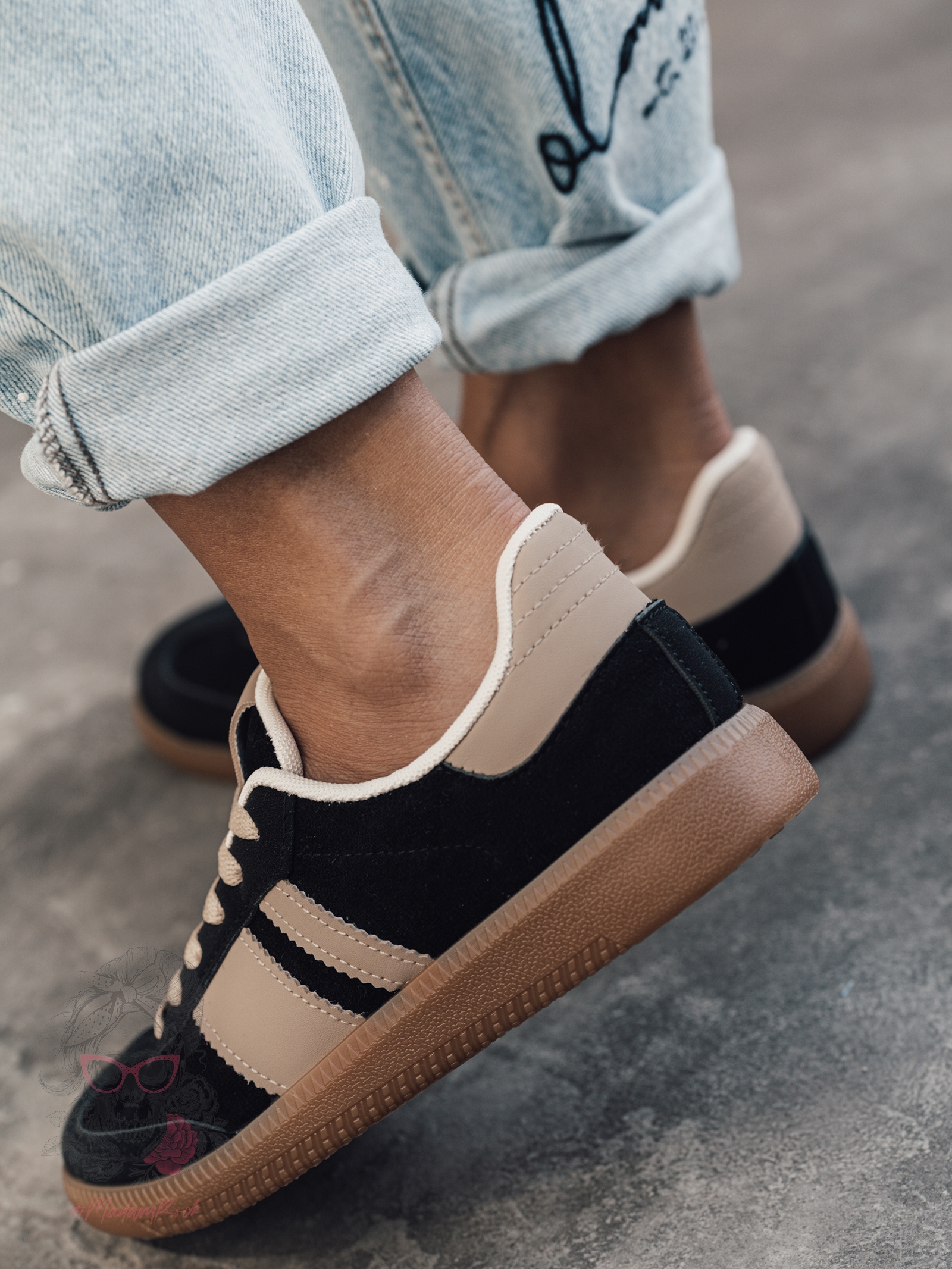 Buty sportowe Madam Gizze czarne