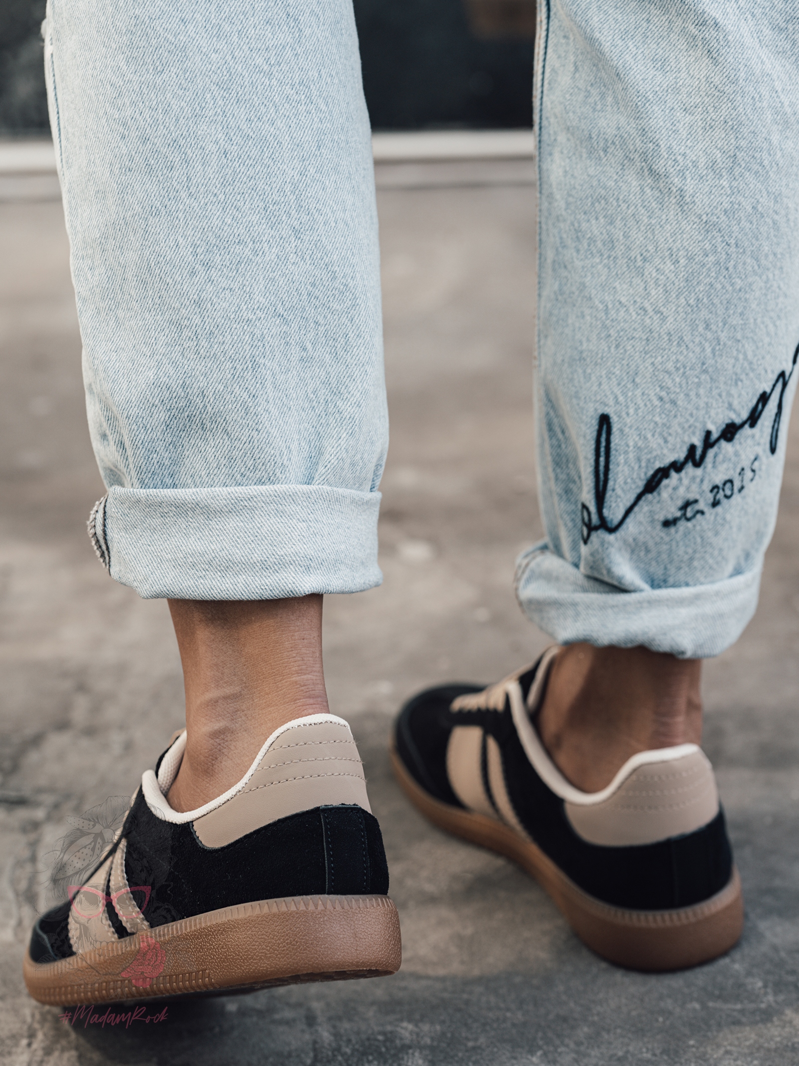 Buty sportowe Madam Gizze czarne