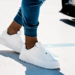 Buty sportowe sneakersy męskie GTX OLAVOGA białe