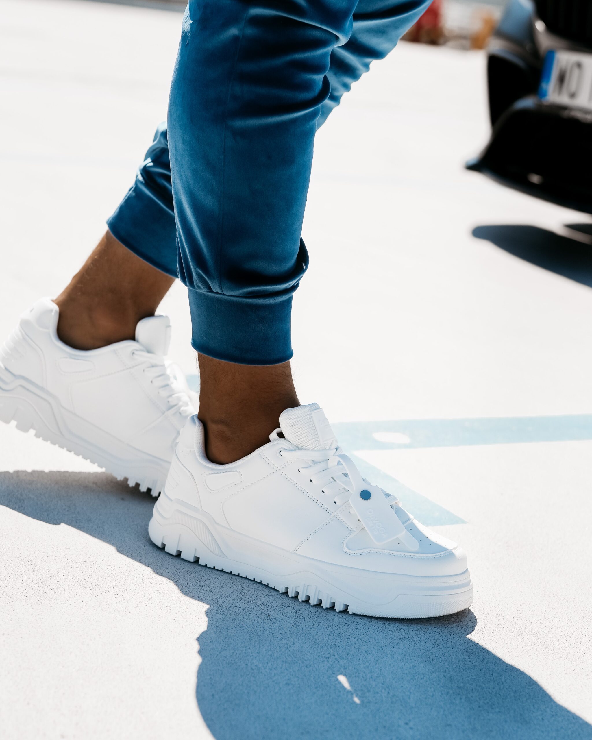 Buty sportowe sneakersy męskie GTX OLAVOGA białe Buty sportowe sneakersy męskie GTX OLAVOGA białe