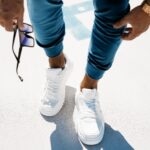 Buty sportowe sneakersy męskie GTX OLAVOGA białe