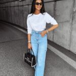 Bluza prosta oversize MERGER OLAVOGA biała