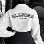 Bluza rozpinana damska CONSETT OLAVOGA ecru