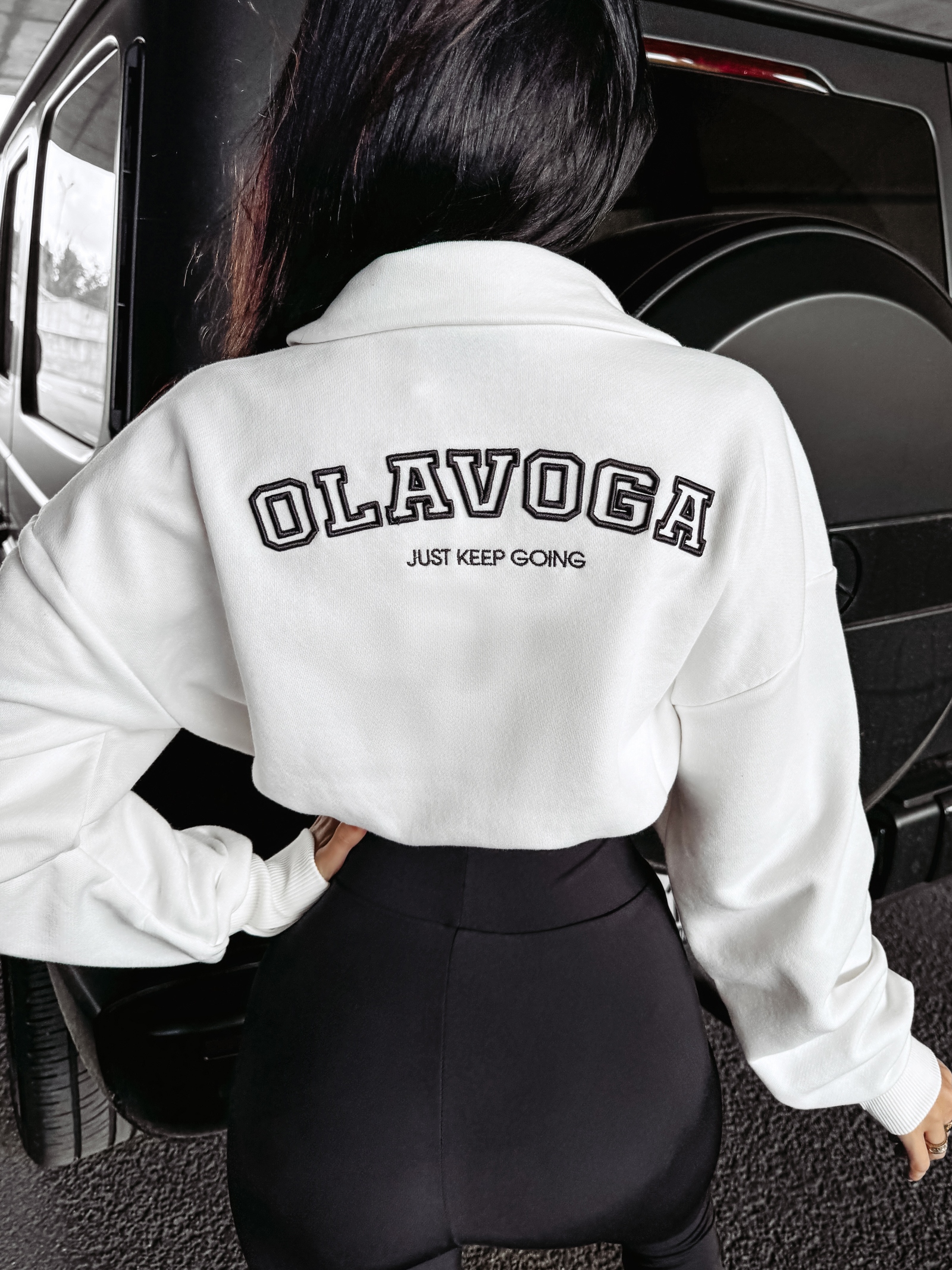 Bluza rozpinana damska CONSETT OLAVOGA ecru