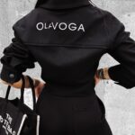 Koszula krótka na napy FRIENDSHIP OLAVOGA czarna