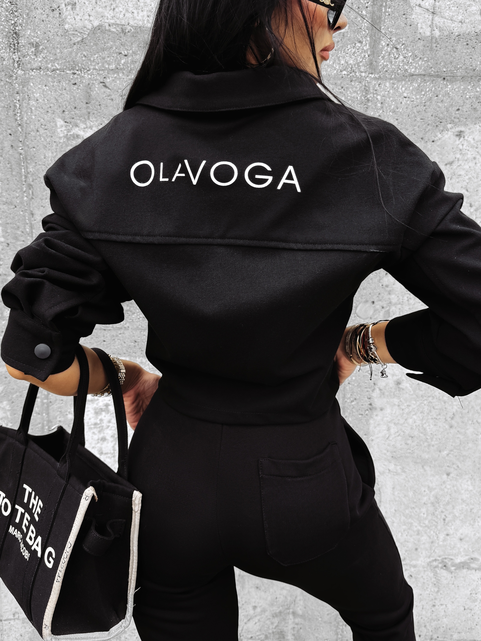 Koszula krótka na napy FRIENDSHIP OLAVOGA czarna