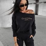 Komplet damski casualowy BONITA OLAVOGA czarny