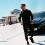 Komplet dres męski welurowy HEYDAY OLAVOGA czarny