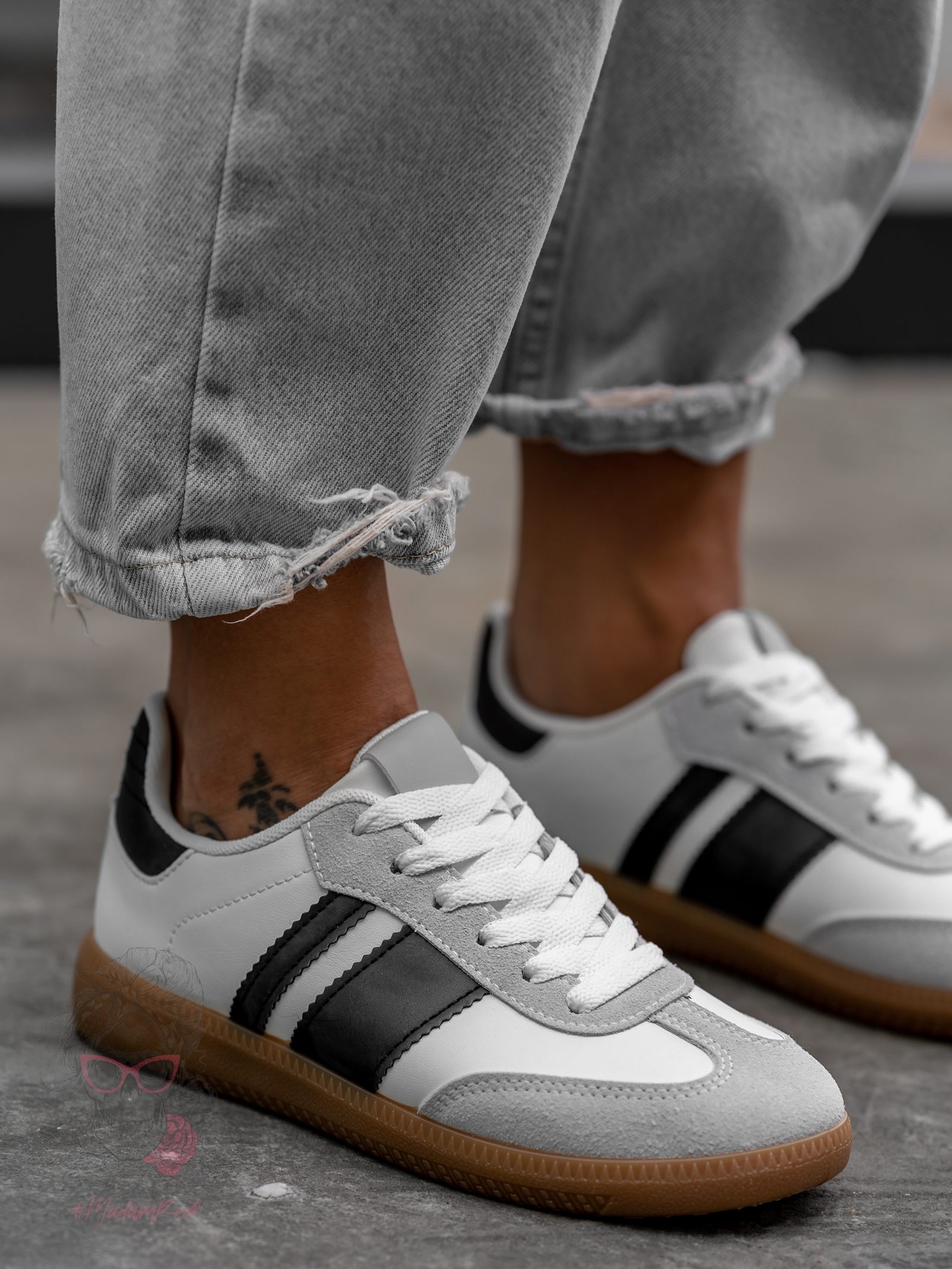 Buty sportowe Madam Gizze białe